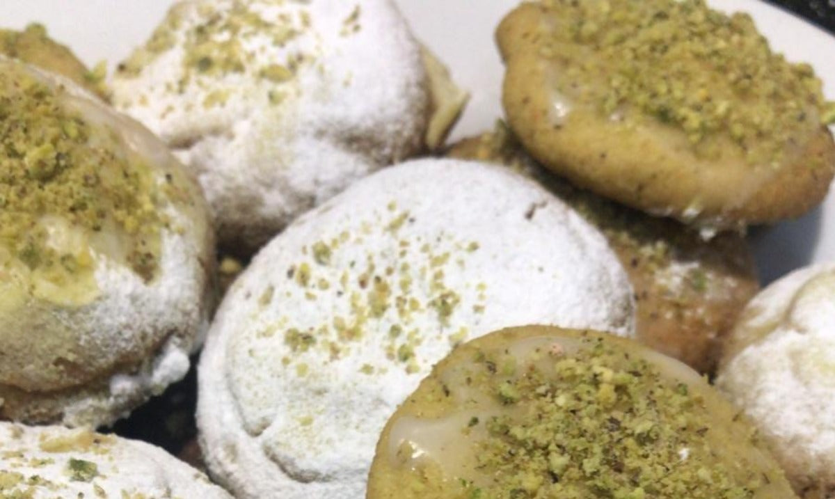 Sabi’s Turkish Pistachio Kurabiye (cookie)